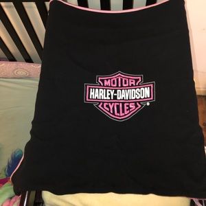 Harley Davidson Baby Blanket